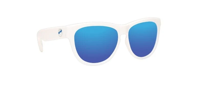 Minishades Polarized Sunglasses White Moon - Kids'