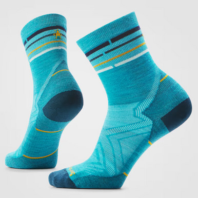 W's Run Zero Cushion Mid Crew Socks